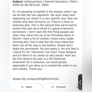 Please Contact Posh Support!